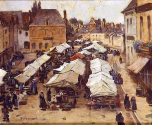 El mercado en Abbeville